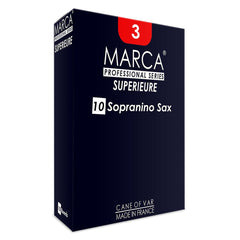 Marca Reed Saxophone Sopranino Superieure 3  - Pk Of 10