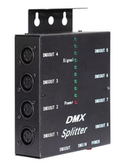 Thor 8 Way DMX Splitter Booster Distributor *B-STOCK*