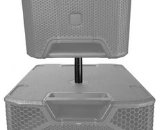 Gravity SP 2212 Short Distance Road Extension Speaker Pole M20 Female to M20 male 35mm