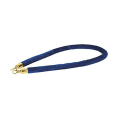 Showgear Velvet Rope, Blue, Gold Hook