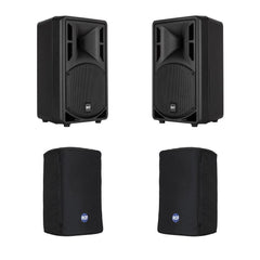 2x RCF ART310-A ​​(MK4) Actif 10" 1600W Paire avec couvercles