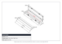 Equinox 4 Way Lighting Batten Flight Case