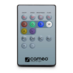 Spot compact Cameo Q-SPOT 15 RGBW WH avec LED RGBW 15 W en blanc