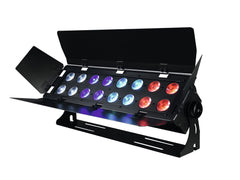 Eurolite Stage Panel 16 LED Flood Wash 16 x 12W HEX LED inc Remote