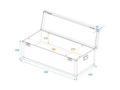 30126651 Roadinger Universal Transport Case *B-Stock