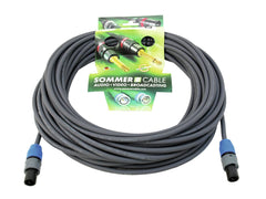 Sommer Cable Câble Haut-Parleur Speakon 2X2.5 20M Noir
