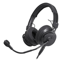 Audio Technica BPHS2-UT Broadcast Stereo Headset Dynamic Mic Unterminated