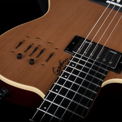 Godin A6 Ultra Left Handed  Electric Guitar -  Natural Sg W/bag