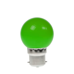 Prolite 1W LED Polycarbonate Golf Ball Lamp, BC Green