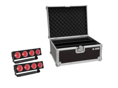 EUROLITE Set 2x LED CBB-4 COB RGB Bar + Case