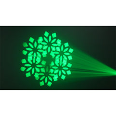 Ibiza E-SPOT100 DMX Controlled 100W LED Spot Moving Head with RGB LED Ring *BSTOCK*