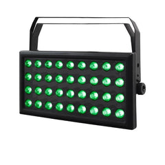 2x Equinox Cabaret Color HEX LED Flood 36 x 8W RGBWAUV inkl. Flightcase