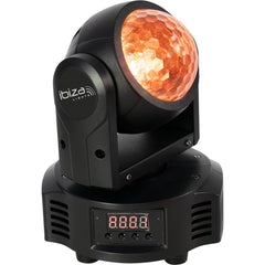 Ibiza Dual DMX Moving Head 2 x 10W RGBW Astro & Beam