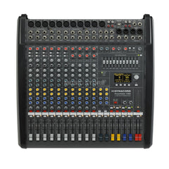 Dynacord PowerMate 1000-3 10 Channel Powered Mixer Mixing Desk 2 x 1000W Effects USB