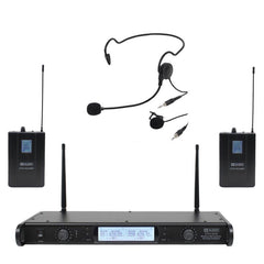 Système de diversité W Audio DTM 600 Twin Beltpack (606,0 MHz-614,0 MHz)