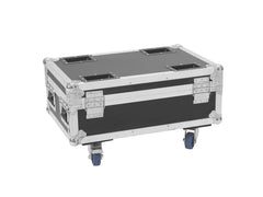 Roadinger Flightcase 4X Akku Ip Up-4 Plus Hcl Spot Wdmx mit Ladefunktion