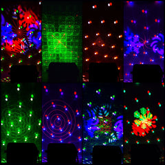 QTX GOBO HEX: 6-in-1 LED & Laser Effect