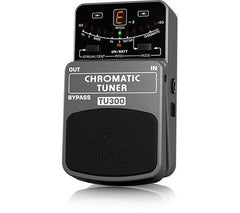 Behringer TU300 Ultimate Tuner Bass Guitar Pedal Chromatic Tuning