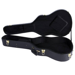 On Stage Hardshell Guitar Case - Classic - Black