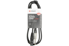 chord Classic Audio Lead XLR Female - TRS Jack Plug 1.5m