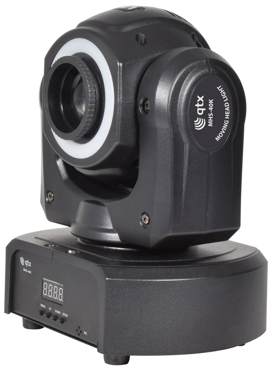 QTX MHS-40K: 40W Kaleidoscope Beam LED Moving Head – Simply Sound and ...