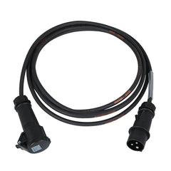 Mennekes 10m 2.5mm 16A Male - 16A Female Cable, Mennekes