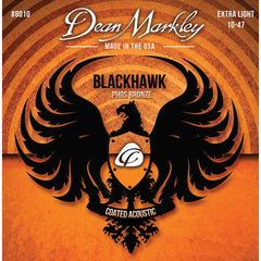 Dean Markley Blackhawk Coated Pure Bronze A Strings  X-light 10-47