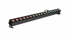 Shard LB003 LED Wall Washer Uplight Bar 18x 3W RGB Batten