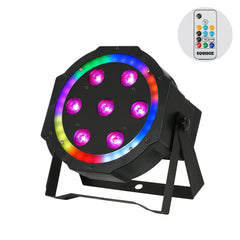4x Equinox Eclipse LED Par Can Uplighter Light Effect 7x 8W RGBW Carry Bag