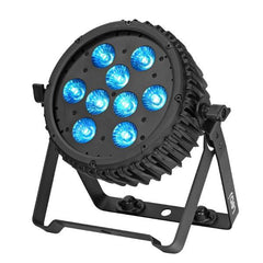 LEDJ Intense LED Slim Par 9HEX10 PRO 9 x 10W RGBWAUV LED Par Can