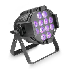 Cameo P ST 64 RGBW AU 12W 12 x 12 W LED RGBWA + UV PAR Light in Black