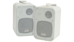 adastra 100-V-Line-Lautsprecher, 4 Zoll, 30 W, Weiß, Paar