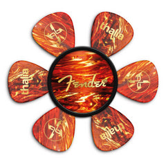 Fender® by Thalia Pick Puck - Tortoiseshell with Spaghetti Logo