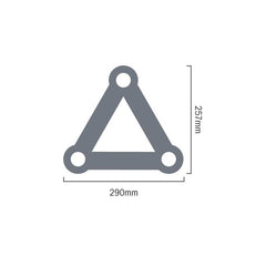 Global Truss F33 Standard 3-Wege-90-Grad-Ecke L/H Apex nach unten