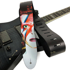 Perris 11022 2.5" David Bowie Aladdin Leather Guitar Strap