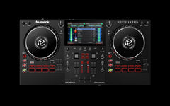 Numark Mixstream Pro + Controller with SoundSwitch DMX Interface and HF125 DJ Headphones