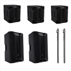 LD Systems ICOA Pro Bundle PA System 15000W 2 x Icoa 15 Pro + 3 x Icoa Sub 21 Pro