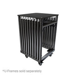 Global Truss F31PL Modular U Frame Stage Dolly 500mm Black