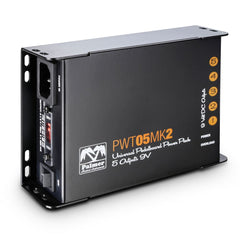 Palmer PWT 05 MK 2 Universal 9V Pedalboard Power Supply 5 Outputs