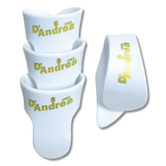 D'andrea Large Thumb And Finger Pack White - 4pc