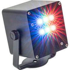 Ibiza TINYLED-RGB-STROBE Battery Pocket Sized 6x 1W RGB LED Light Effect Strobe Effect