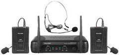 PULSE  PWM200VHF-BP  VHF Dual Lavalier / Headset Wireless Microphone System