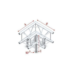 Milos Corner 3-way 90� Pro-30 Square G Truss