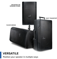 Gemini GSP-5500 Professional 15" Bluetooth PA Speaker 2200W *B-STOCK*
