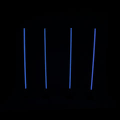 4x Intimidation ILLUMATUBE DJ LED Colour Stick Light Battery inc Remote Wifi App