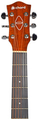 Chord Sundown Electro-Acoustic Western Guitar Dark Zebrano