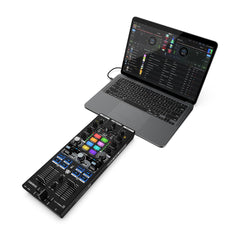 Reloop Mixtour Pro 4-Deck All-In-One tragbarer DJ-Controller, Algoriddim Djay Pro