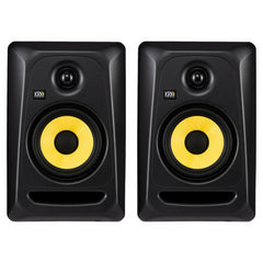 KRK Classic 5 Powered Studio Monitor Pack (Pair) inc Iso Pads & cables