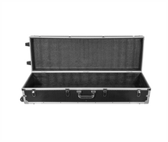 Plugger 2 x Height Adjustable Podium Black 106-195cm Totem inc Flightcase *B-STOCK*