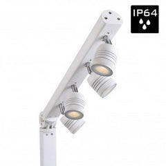 Briteq BTI-AKKUPOLE White Outdoor Battery LED Lighting Pole Wireless DMX